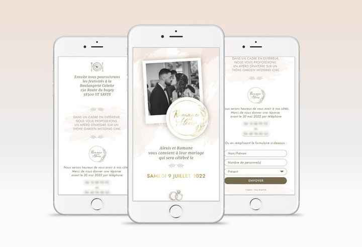 Pensez vous envoyer une version digitale de vos faire part ?📲💌 - 1
