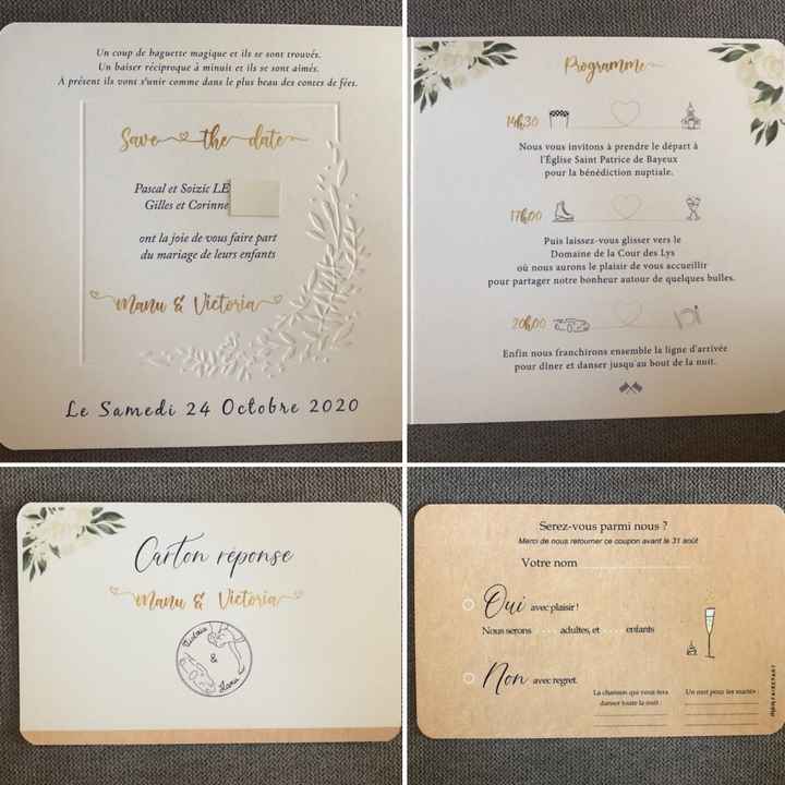 Faire part personnalisé - 2