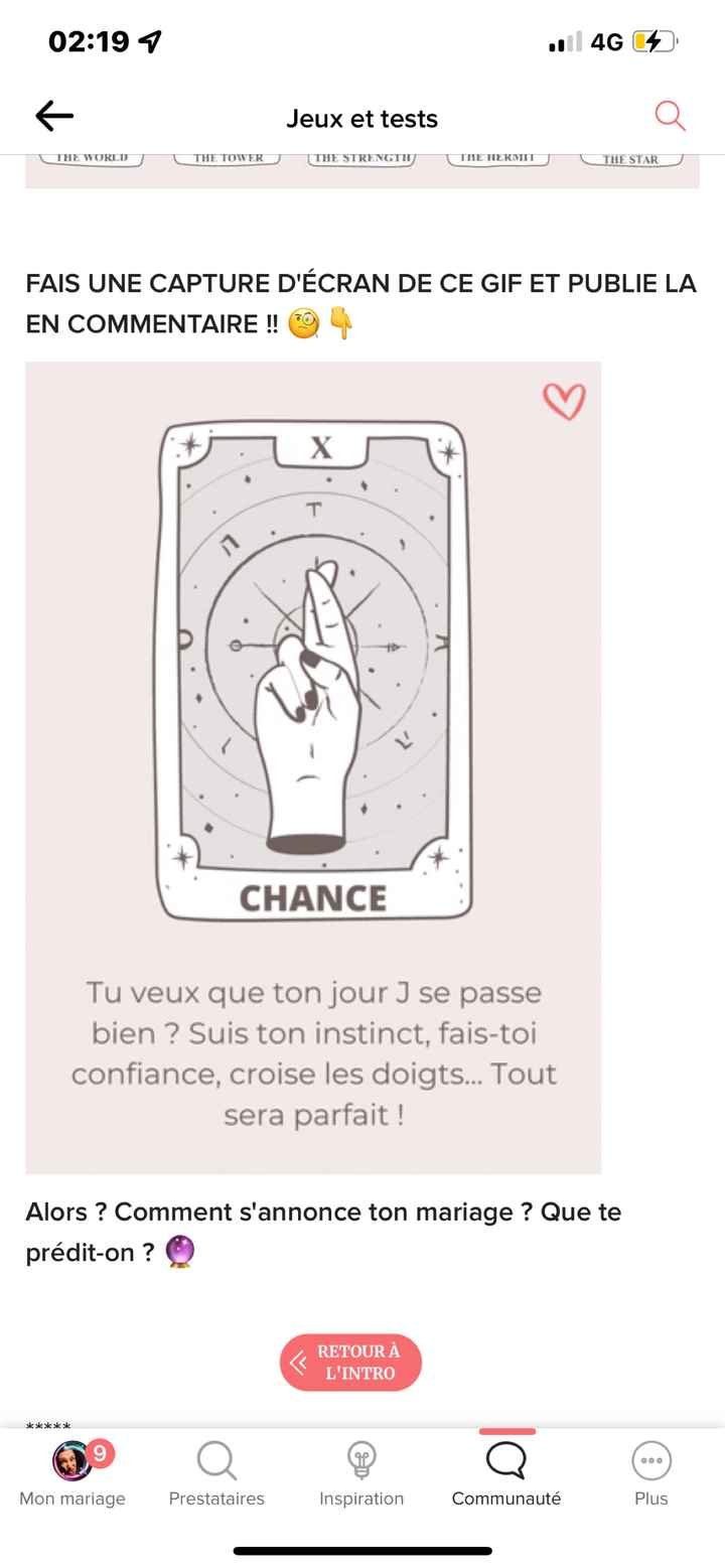 La chance te sourit 🔮😃 - 1