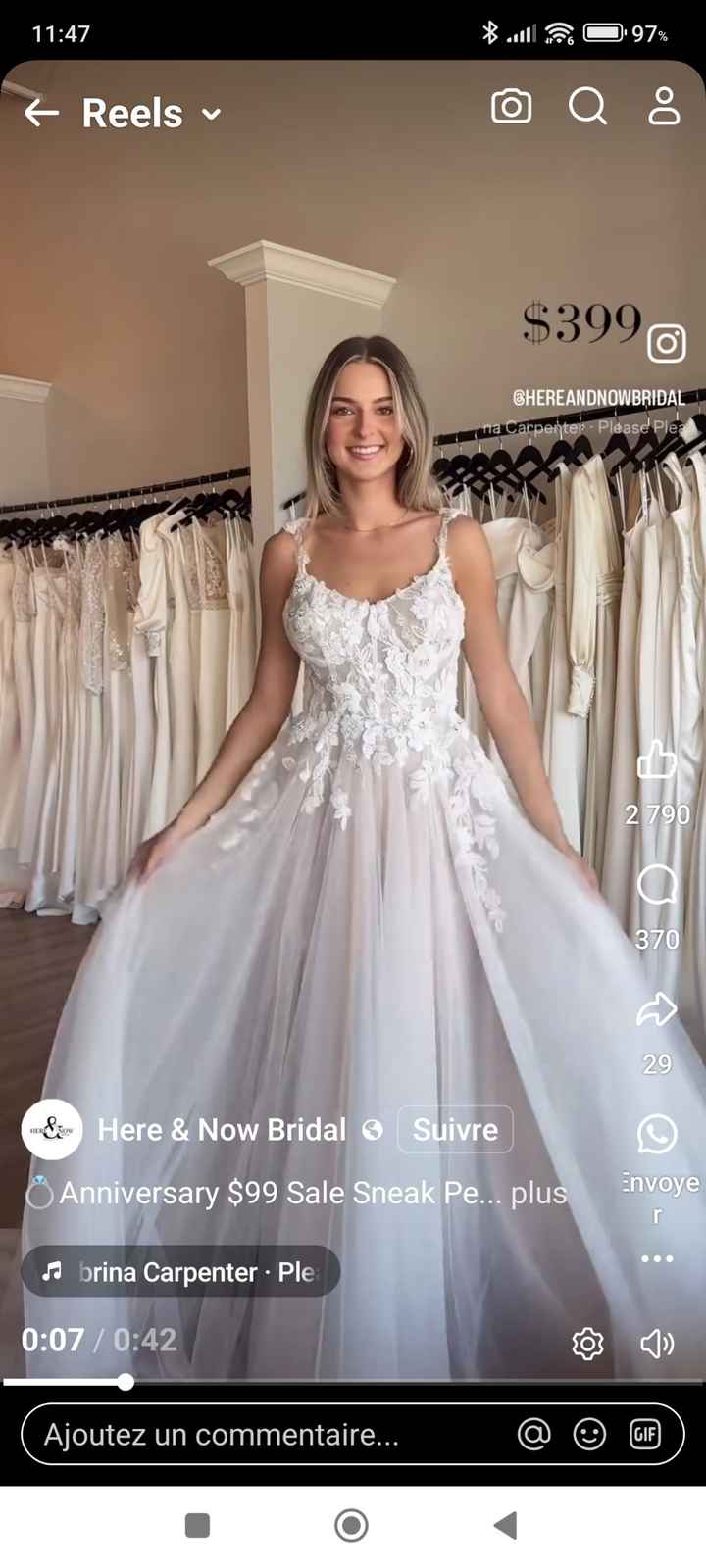 à quel moment choisir sa robe - 1