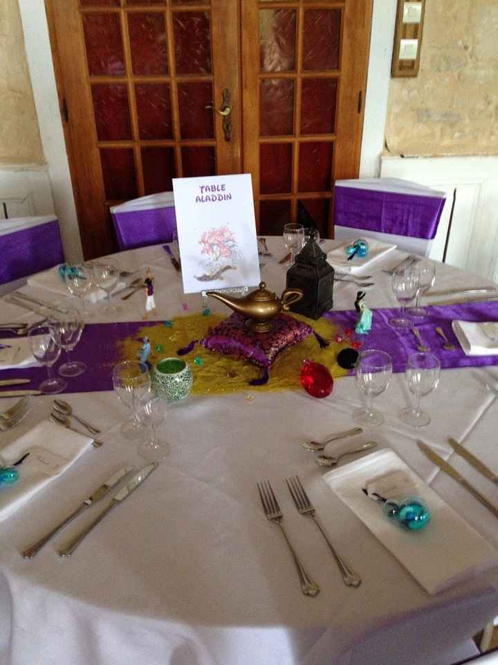 Table Aladdin 