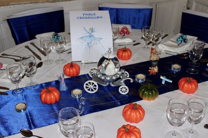 table cendrillon
