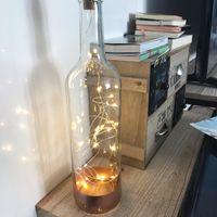diy bouteilles pailletées - 1