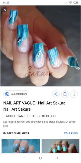 Inspiration déco ongles thème mer - 7