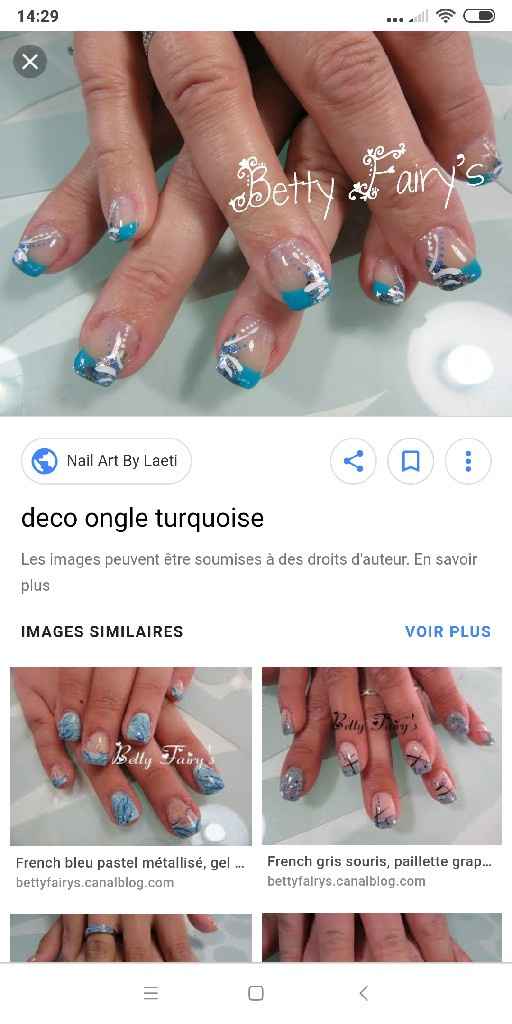 Inspiration déco ongles thème mer - 5