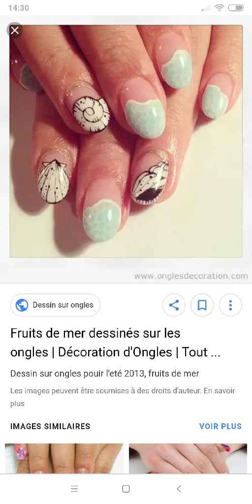 Inspiration déco ongles thème mer - 8