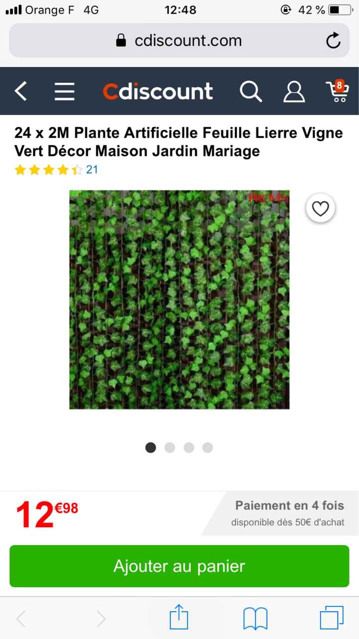 Plafond végétal - 1