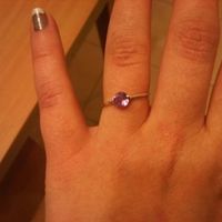 ma bague avec une ametyste (ma pierre^^)