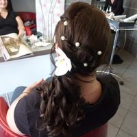 voici ma coiffure de dos