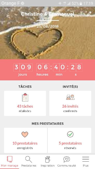 Partagez votre compteur Mariages.net ! - 1