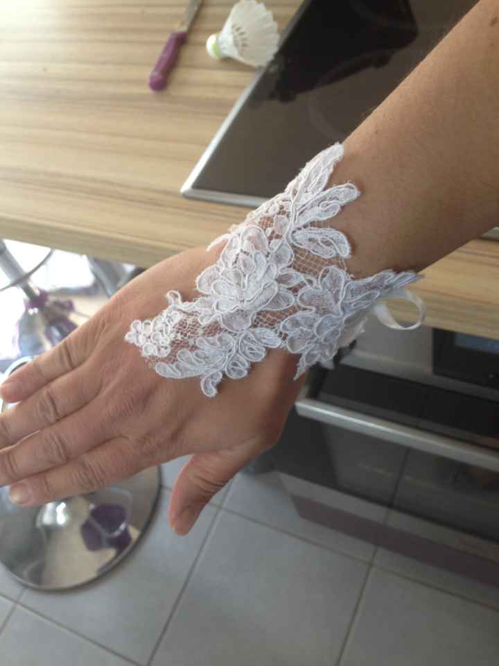 Mon bracelet de dentelle 