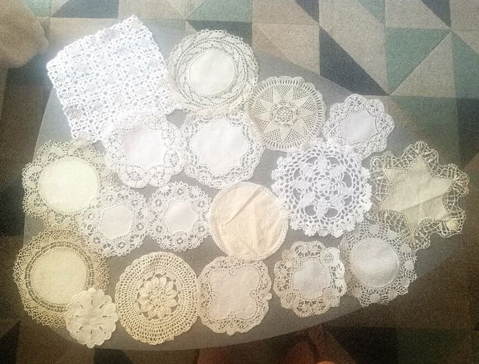 Napperons crochet déco champêtre - 1