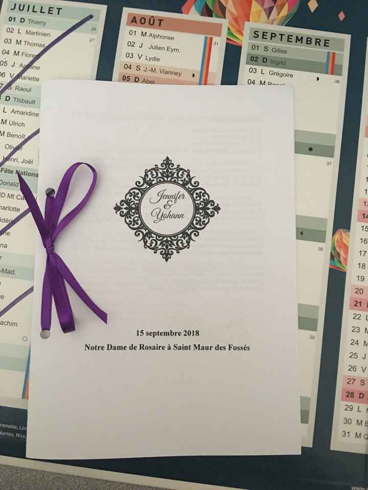Livret de messe fini! - 1