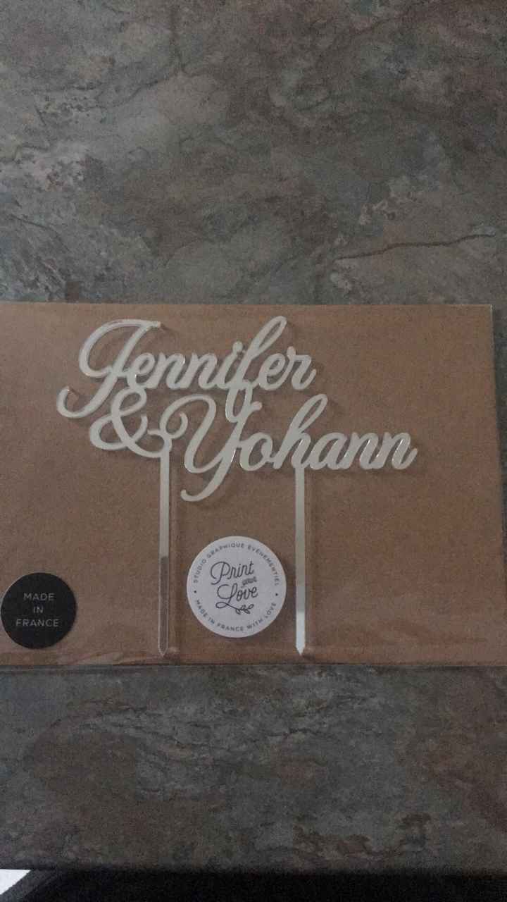 Cake topper - 1