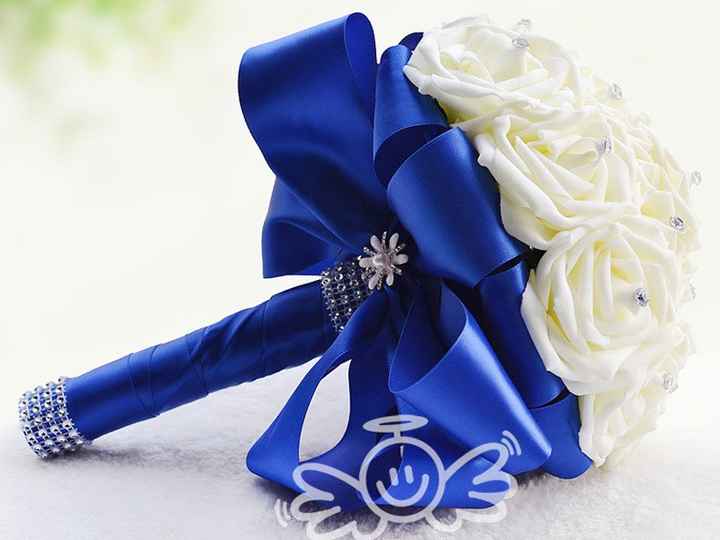 Bouquet bleu 