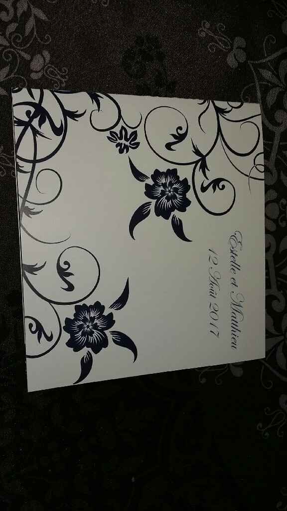 Trop contente de mon faire part - 2