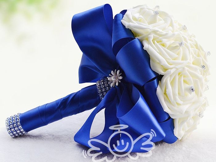 Bouquet bleu 