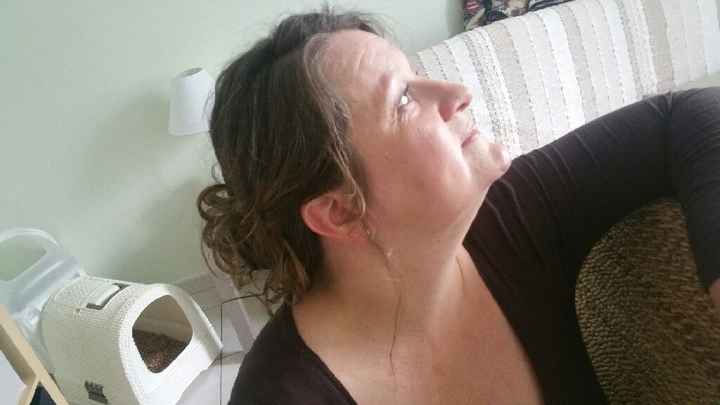 J'ai fais essai coiffure maquillage de ma mère - 3