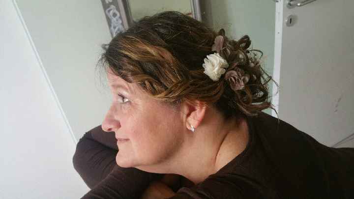 J'ai fais essai coiffure maquillage de ma mère - 7