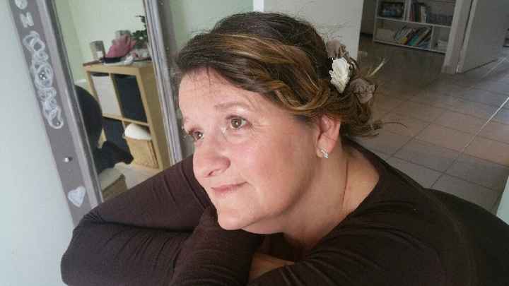 J'ai fais essai coiffure maquillage de ma mère - 8