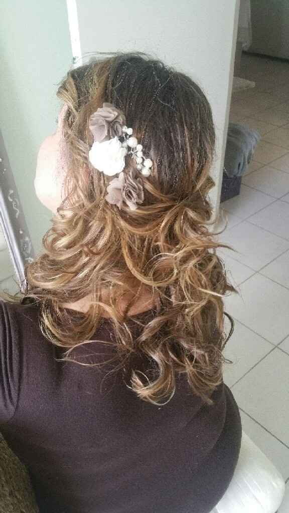 J'ai fais essai coiffure maquillage de ma mère - 1