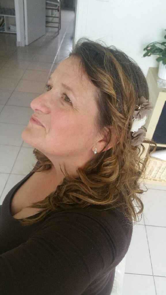 J'ai fais essai coiffure maquillage de ma mère - 3