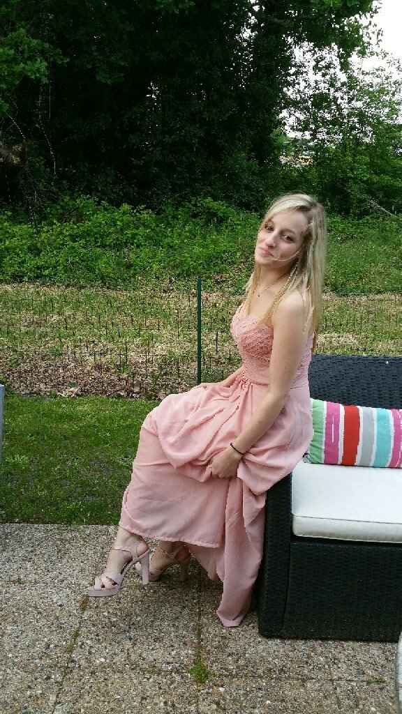 Tenue demoiselle d'honneur mariage de ma maman - 2