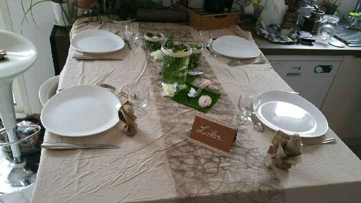 Essai décoration mariage de ma mère - 1