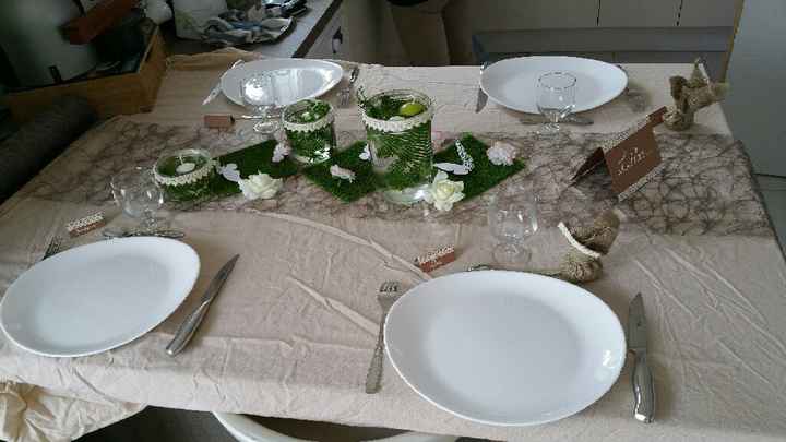 Essai décoration mariage de ma mère - 2