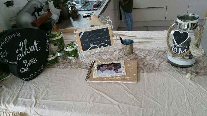 Essai décoration mariage de ma mère - 5