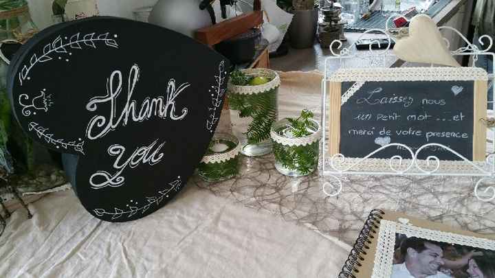 Essai décoration mariage de ma mère - 6