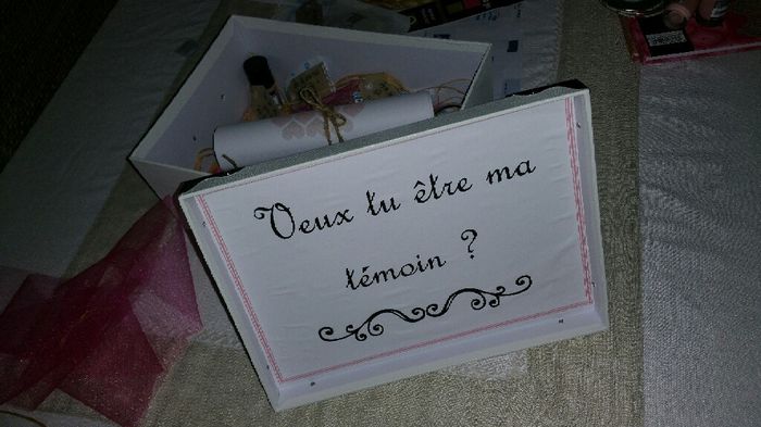 Ma demande temoin en photo sur du bonheur ! - 2