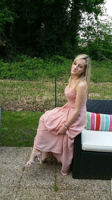 Tenue demoiselle d'honneur mariage de ma maman - 2