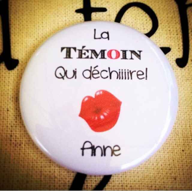 Badge témoins - 1