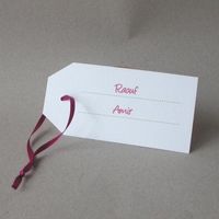 Nos marque place et plan de tables