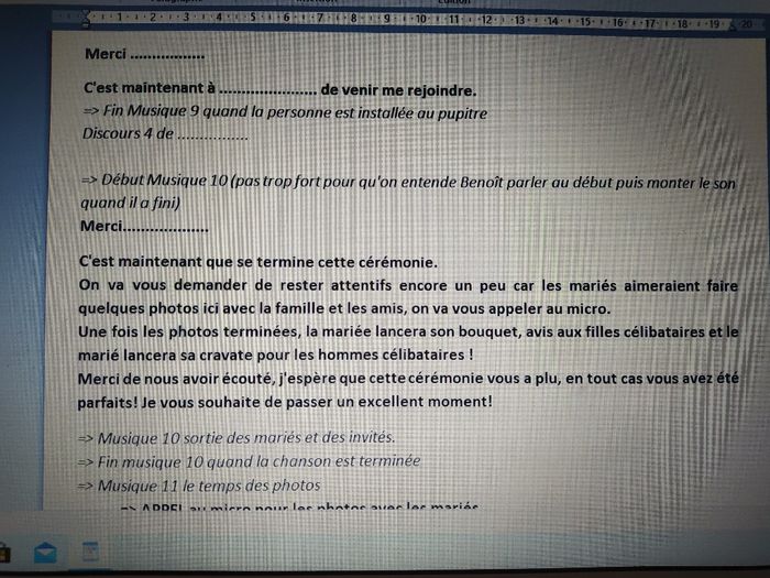 Organisation cérémonie laique 12 septembre 2020 8