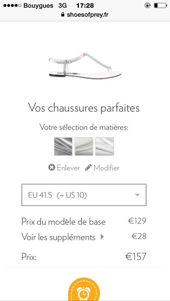 Création chaussure en ligne? - 1