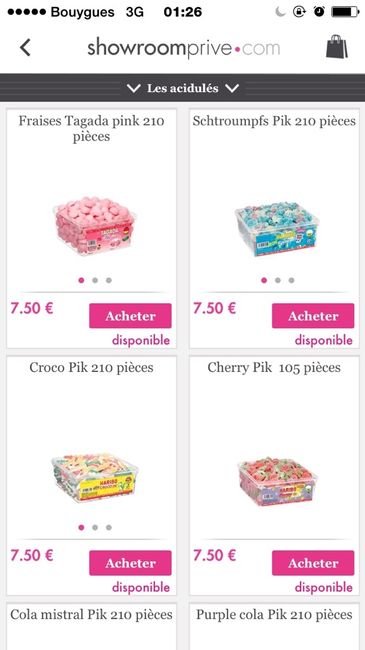 Bons plans haribos sur showroomprive - 3