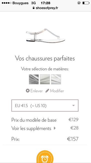 Création chaussure en ligne? - 1