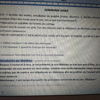 Organisation cérémonie laique 12 septembre 2020 - 1