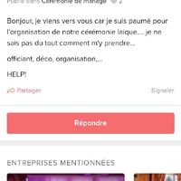 Cérémonie laïque - 1