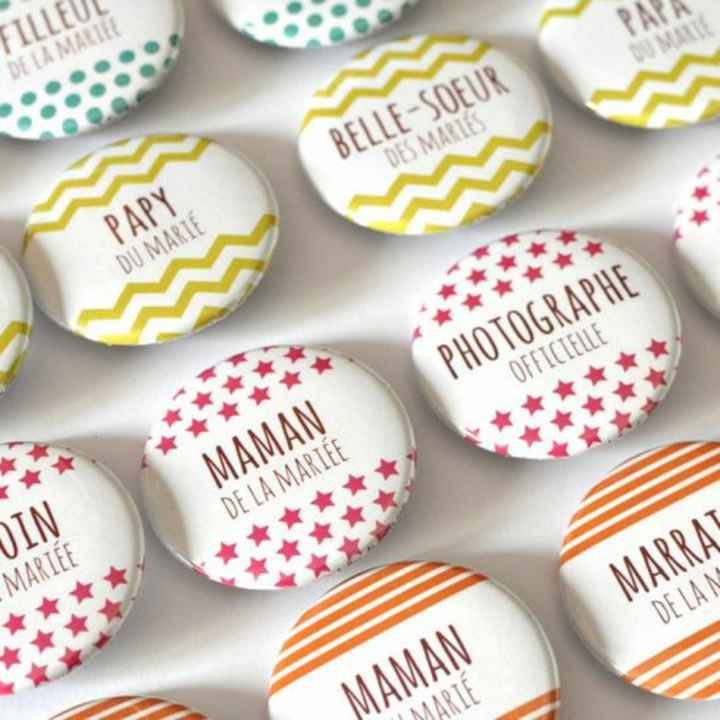 Badges pour les invités - 2