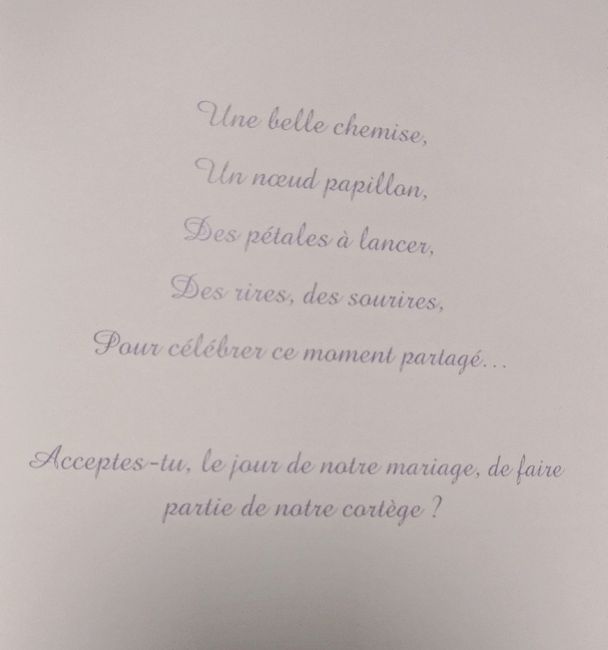 Les enfants d'honneur - 2
