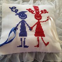 Coussin d alliances - 1