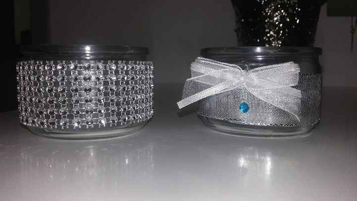 Quelques éléments de ma déco turquoise et gros (argenté) - 1