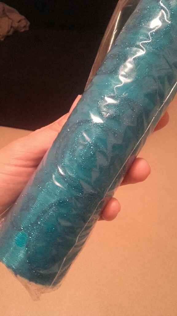 Quelques éléments de ma déco turquoise et gros (argenté) - 13