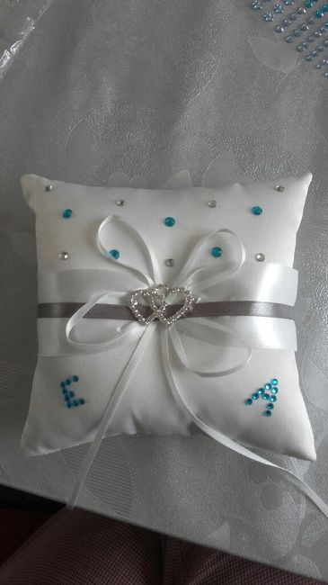Coussin pour alliances - 1