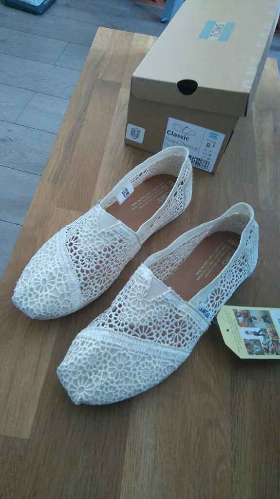Chaussures toms recues - 1