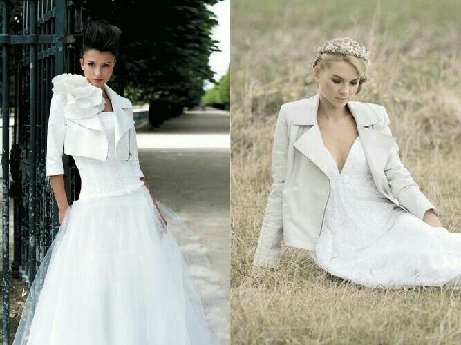 Mariage en octobre 2017 = veste pour les epaules - 3