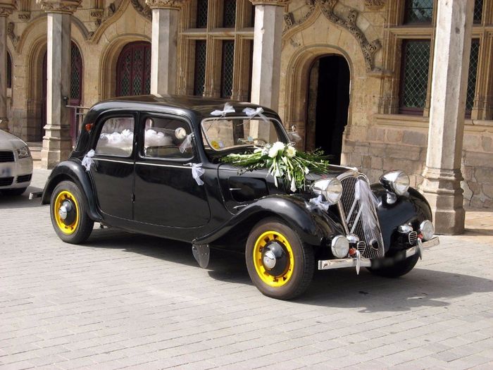 Voiture de notre mariage